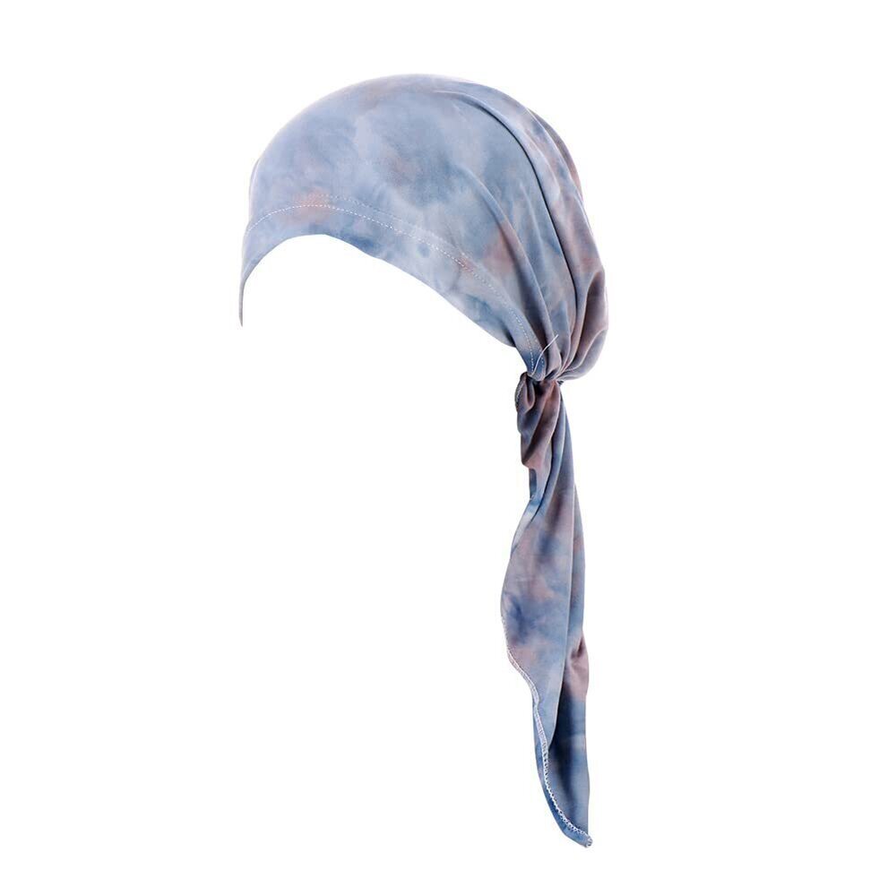 8555 Pre-Tied Bandana Turban Hat Chemo Cancer Headscarf Headwraps Headwear